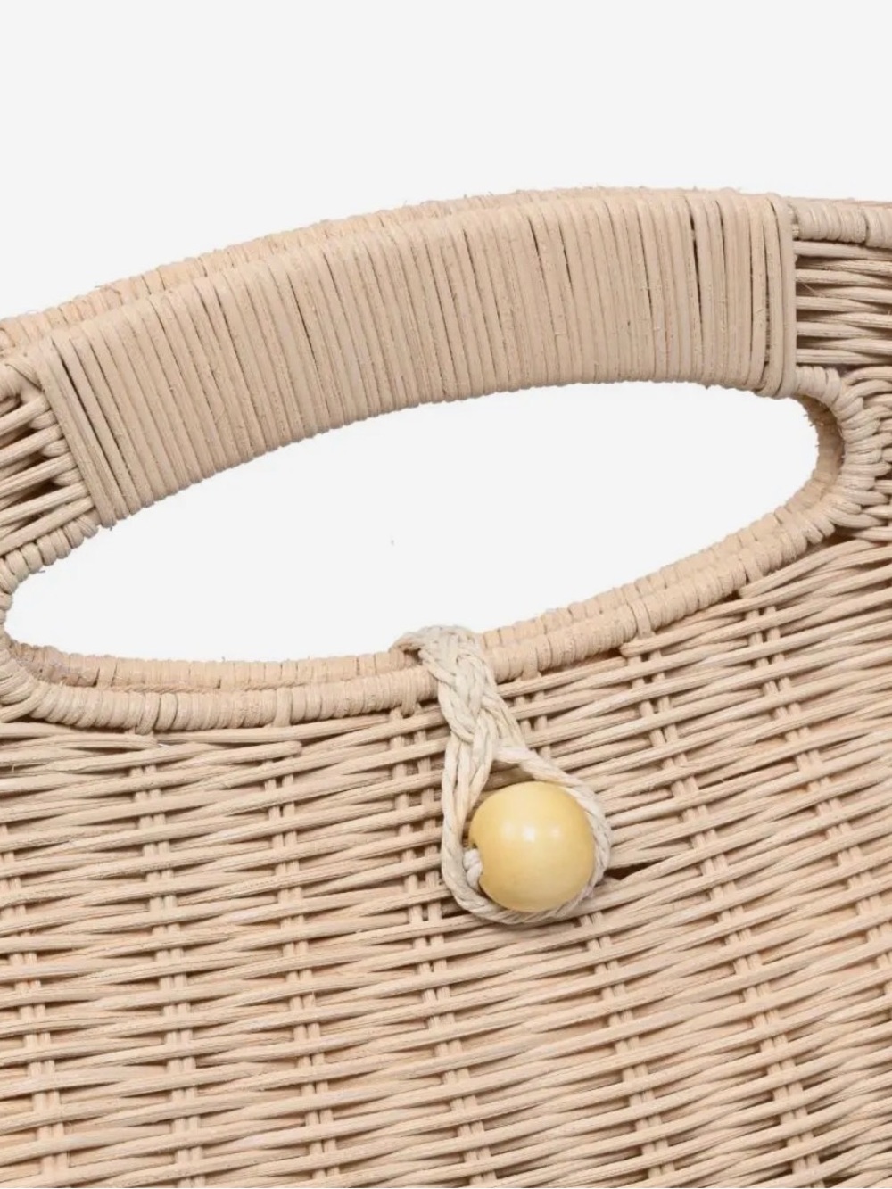 Urban Expressions Woven Riley Clutch - Natural - Picture 9 of 9